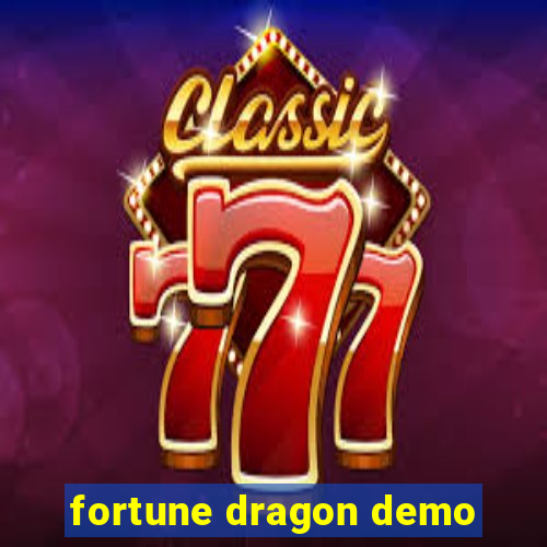 fortune dragon demo